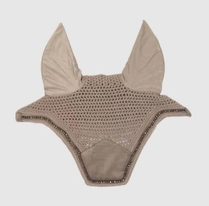 Nauszniki Kentucky Horsewear Fly Veil Wellington Velvet Pearls