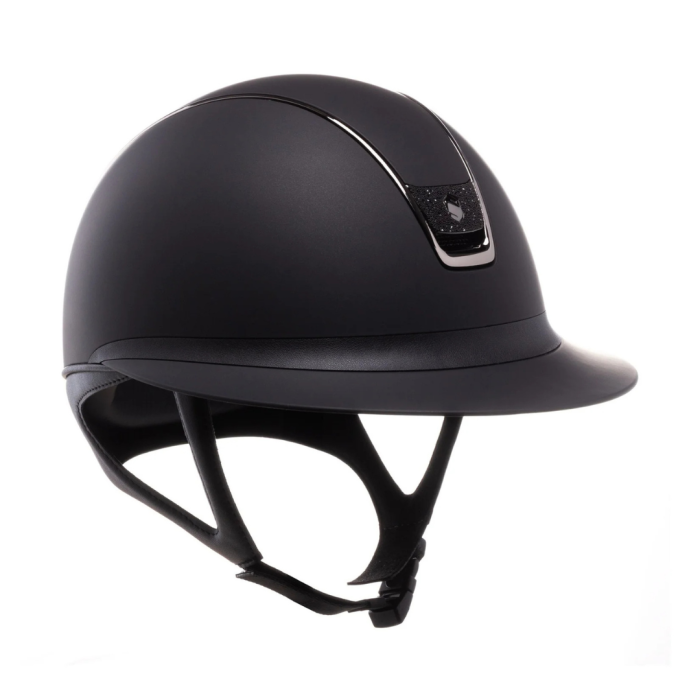 Kask Samshield Miss Shield 2.0 Shadowmatt Crystal Farbic Top+Band Black Chrome